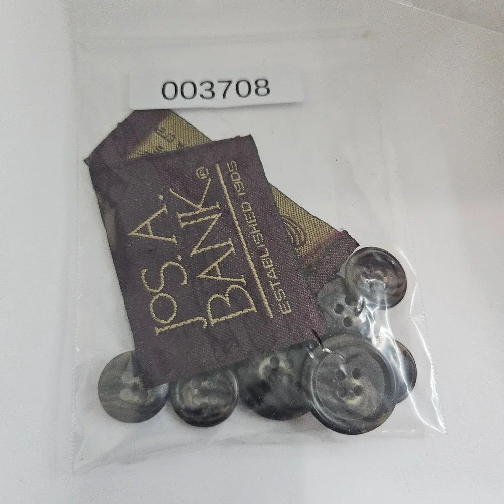 Jos A Bank Brown Swirl Suit‎ Blazer Replacement Buttons Marbled Set of 10 Sewing